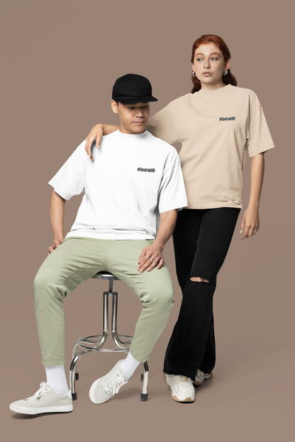 Classic Unisex Crew Neck T-Shirt | Back | John 3:16 - Black Letters