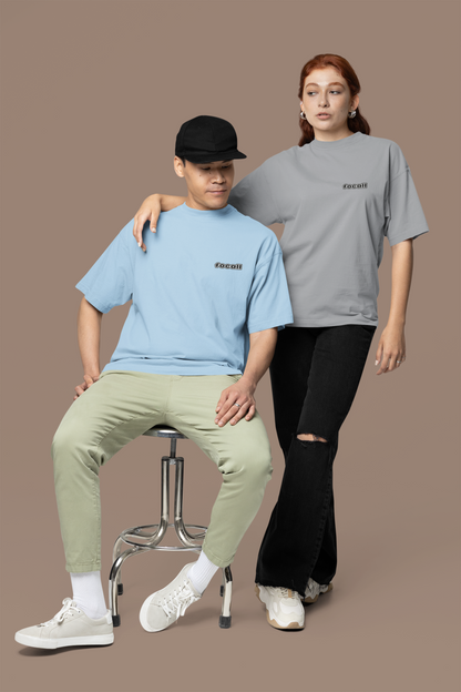 Classic Unisex Crew Neck T-Shirt | Back | John 3:16 - Black Letters