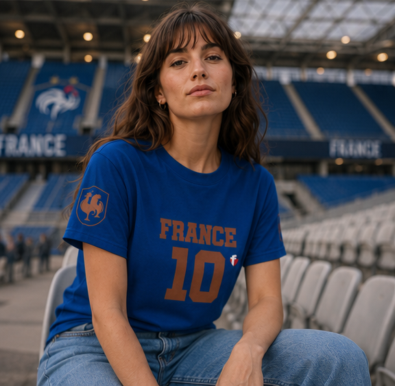 "Only One Savior" World Cup Edition France - Personalized shirt (with your own name and number)